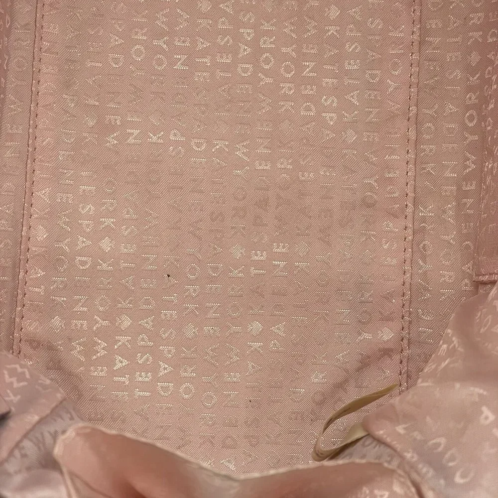 Kate‎ Spade Dominique Pink Leather Street Pebble Purse Handbag Shoulder Strap